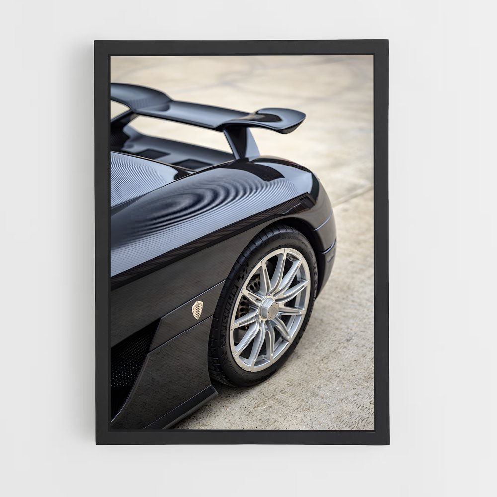 Poster Miniature Magique – affiche Koenigsegg (vue 2)