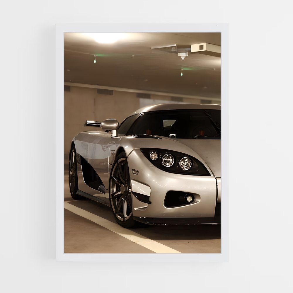 Poster Ccxr Motorisée – affiche Koenigsegg (vue 3)