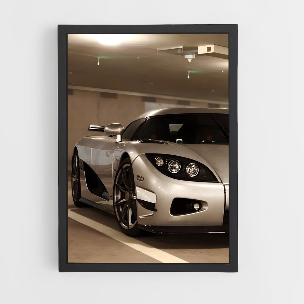 Poster Ccxr Motorisée – affiche Koenigsegg (vue 2)