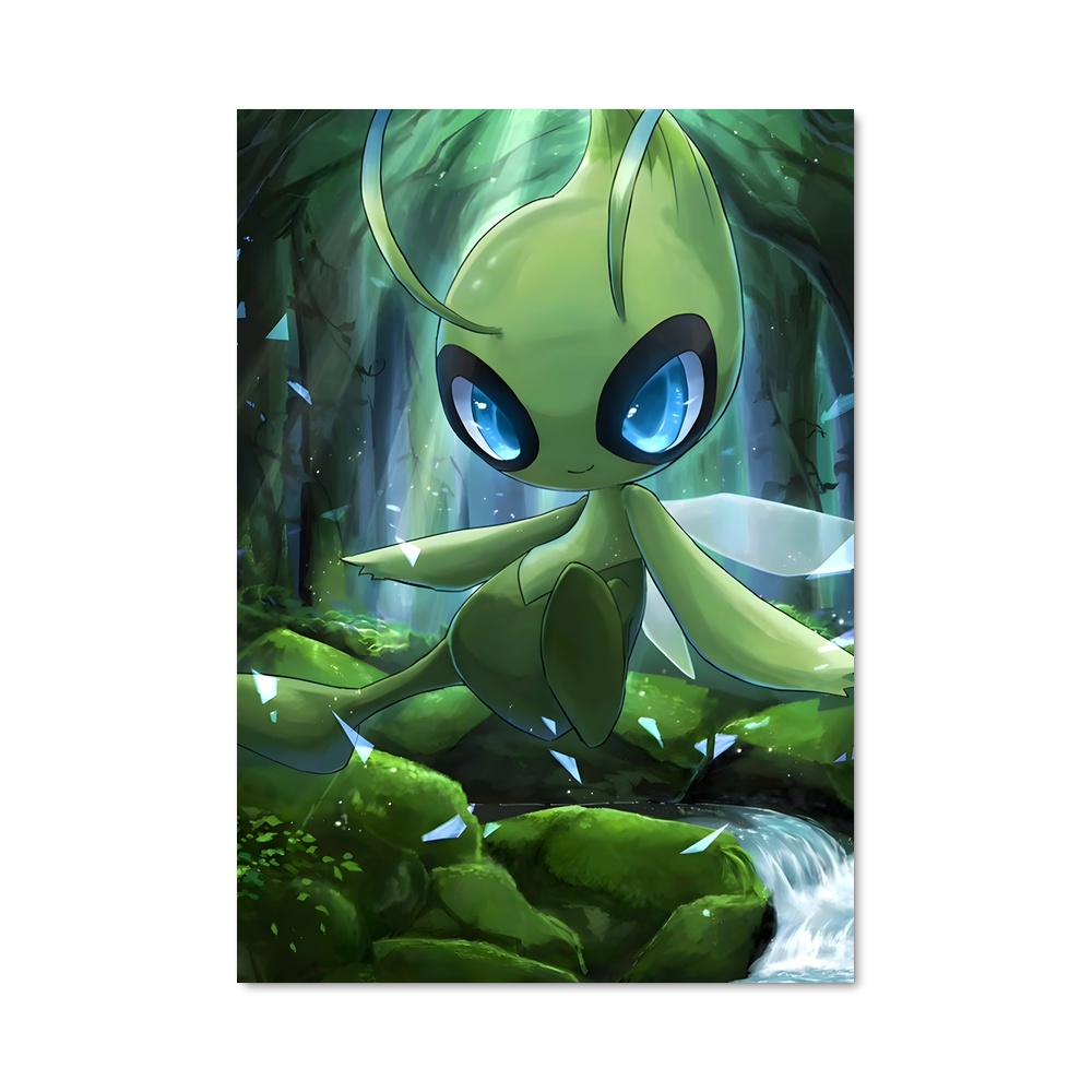 Poster Célébi en Fête – affiche Pokemon