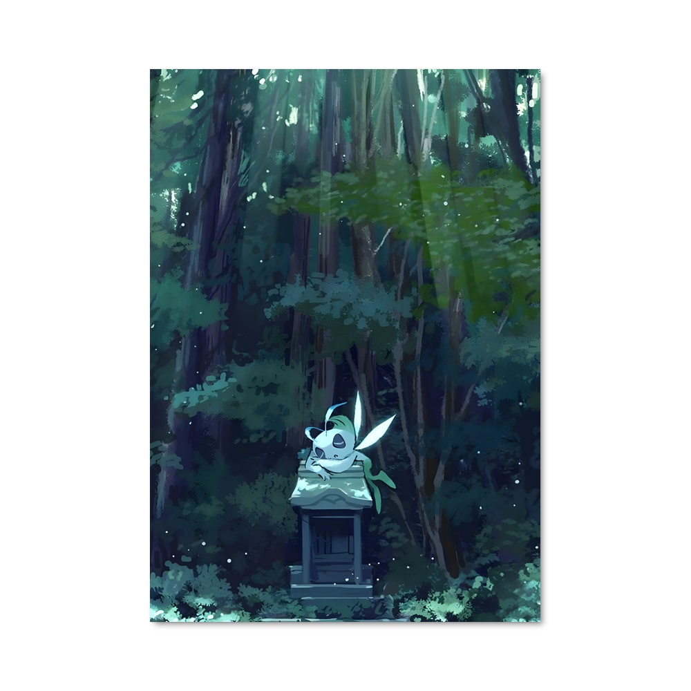 Poster L'Envol du Petit Oiseau – affiche Pokemon