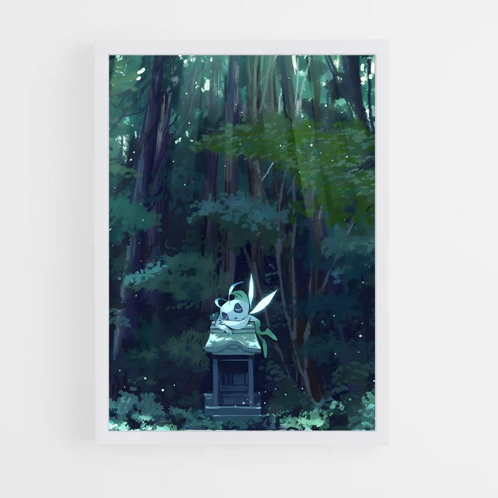 Poster L'Envol du Petit Oiseau – affiche Pokemon (vue 3)