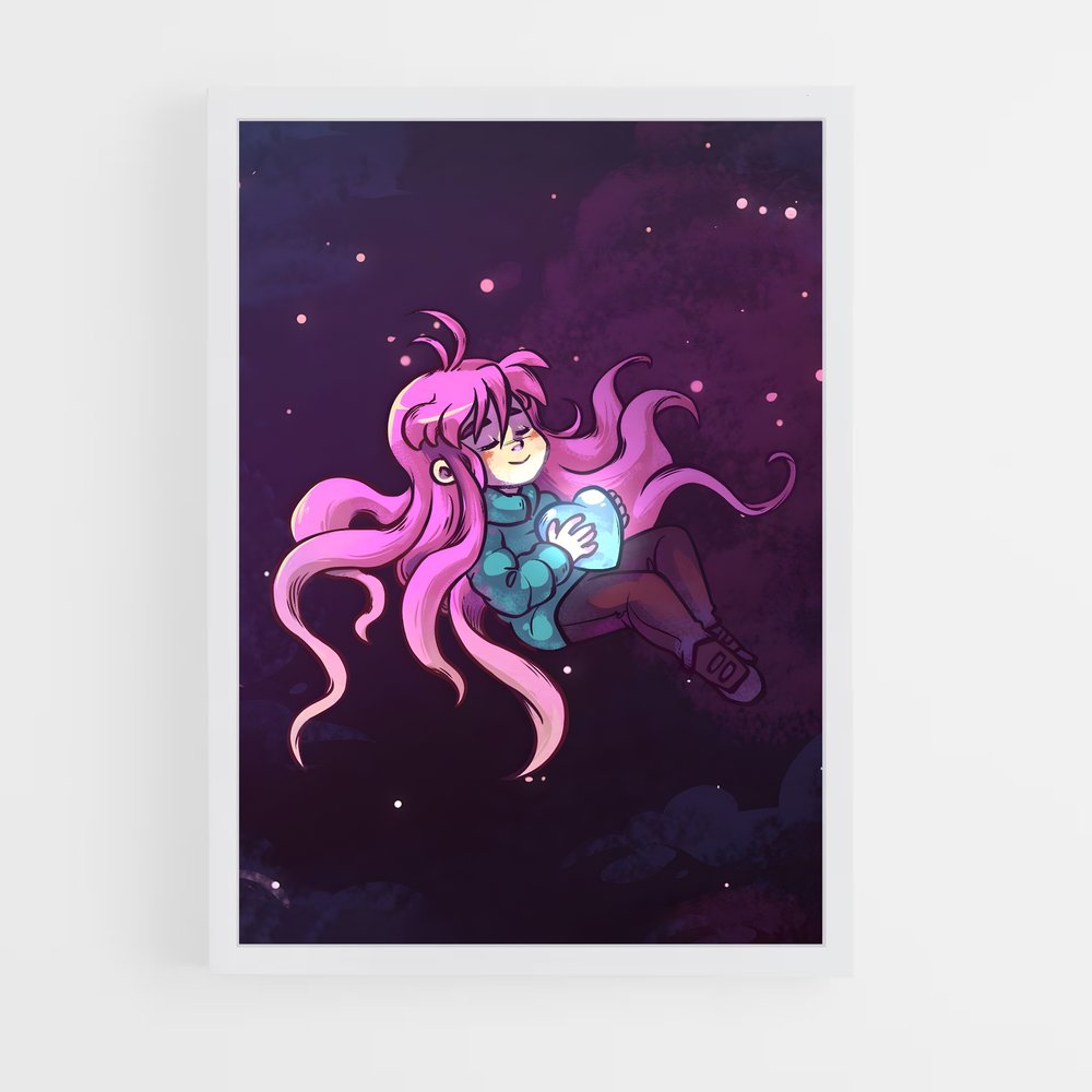 Poster Rêve Rosé – affiche Celeste (vue 3)