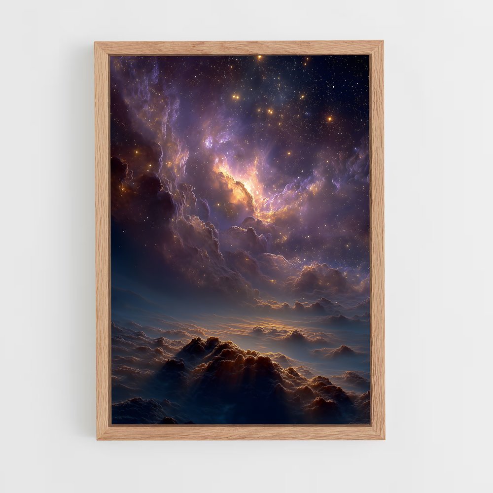 Poster Étoiles Enchantées – affiche Constellations (vue 4)