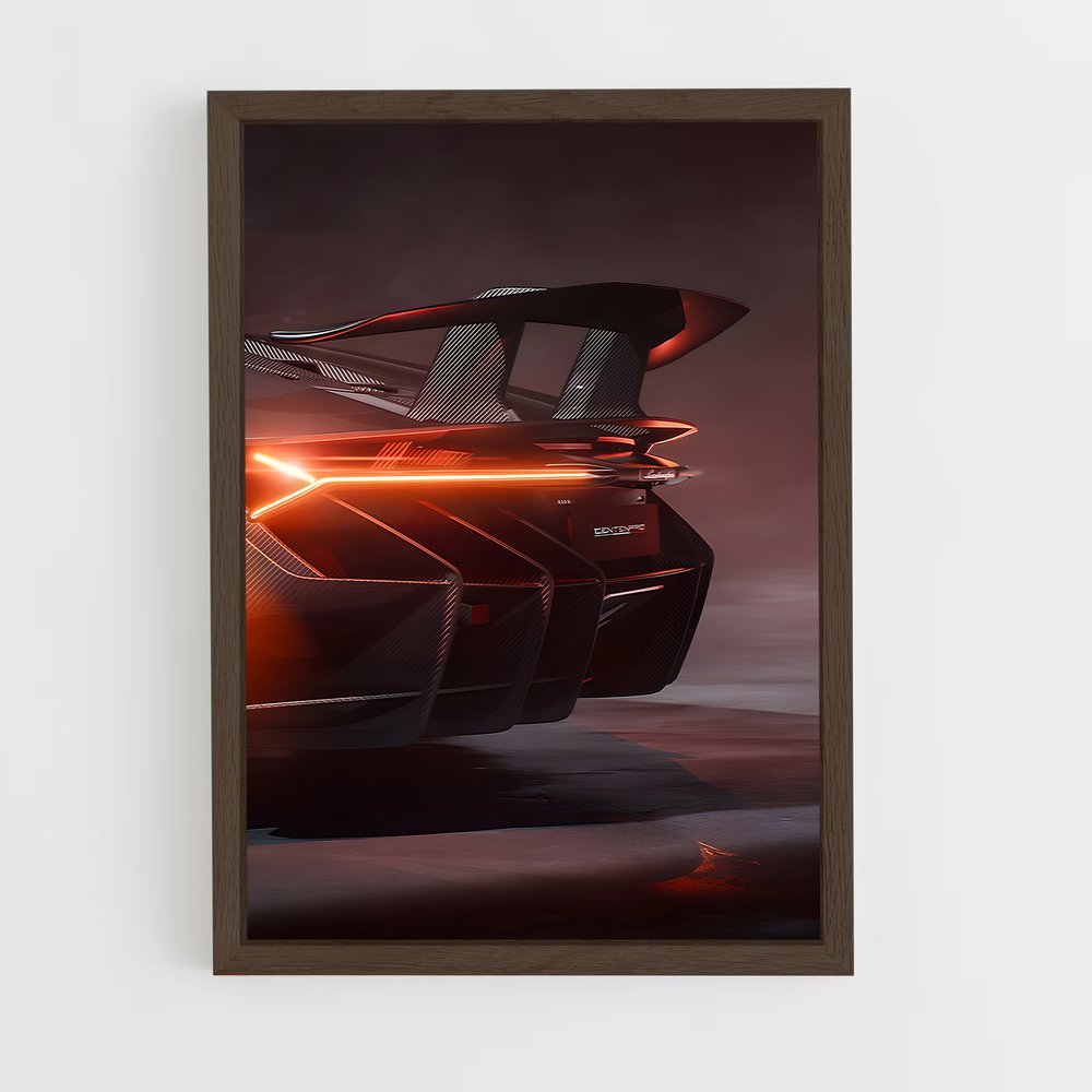 Poster Futuriste Lamb Unveiled – affiche Lamborghini (vue 5)