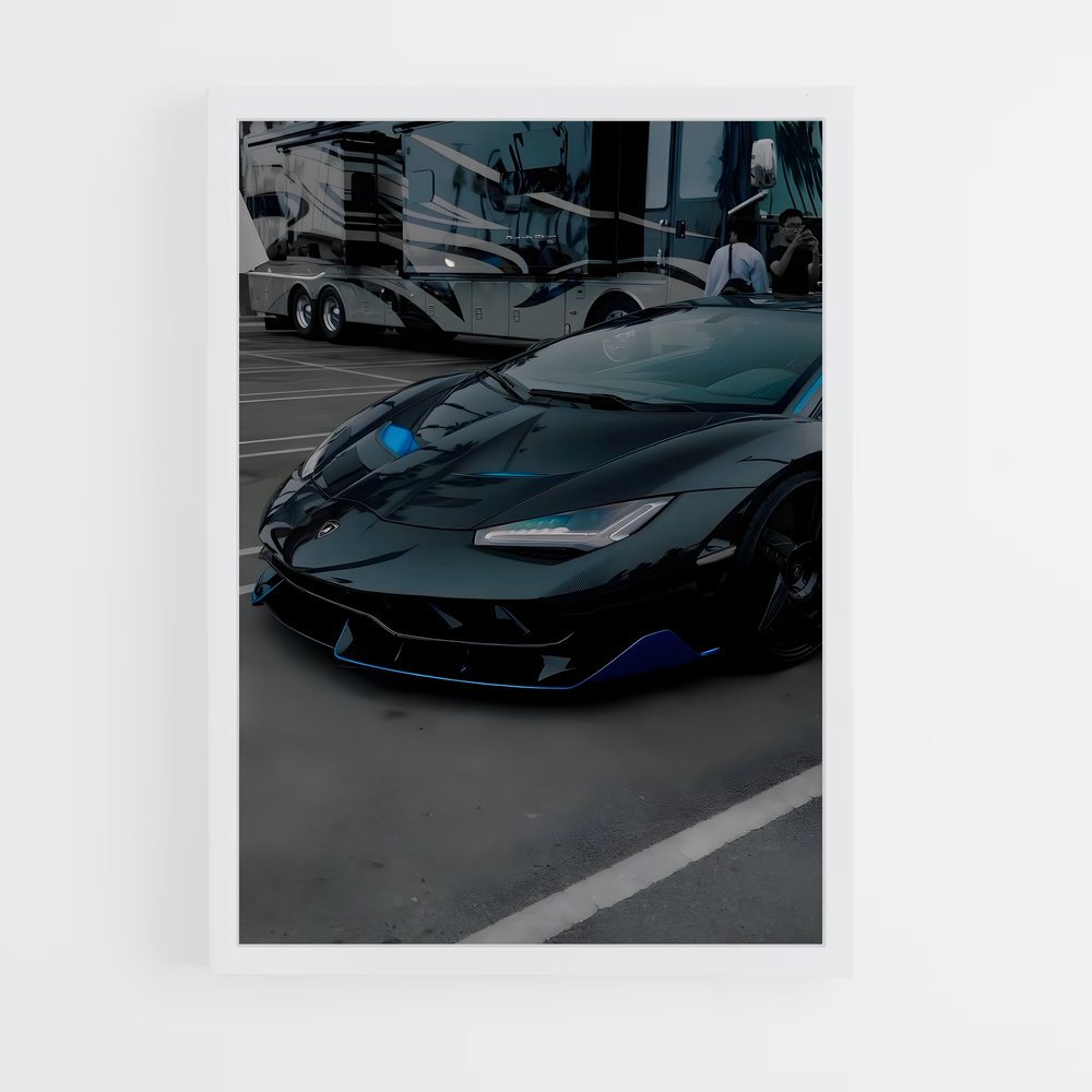Poster Centenario Quatre – affiche Lamborghini (vue 3)