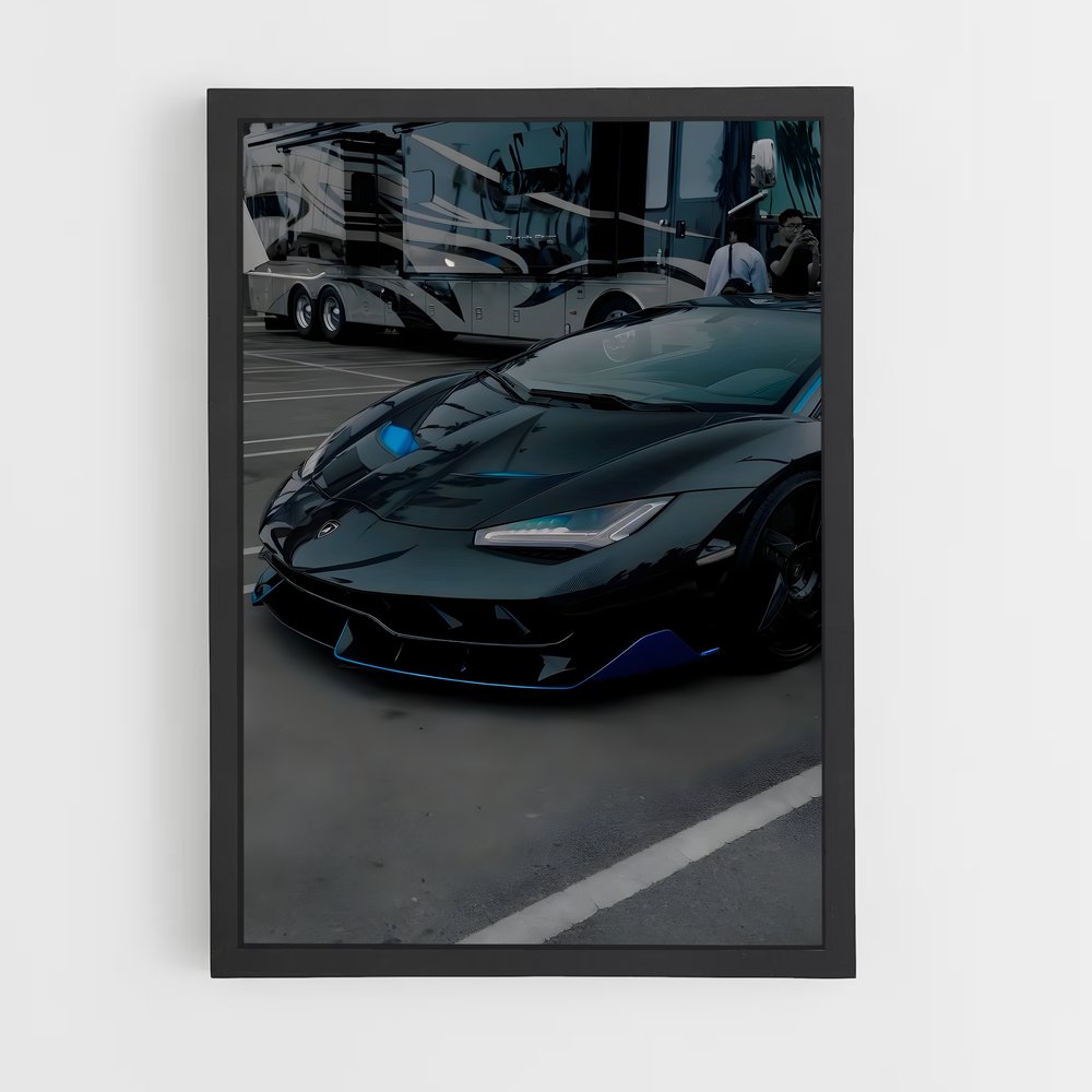 Poster Centenario Quatre – affiche Lamborghini (vue 2)