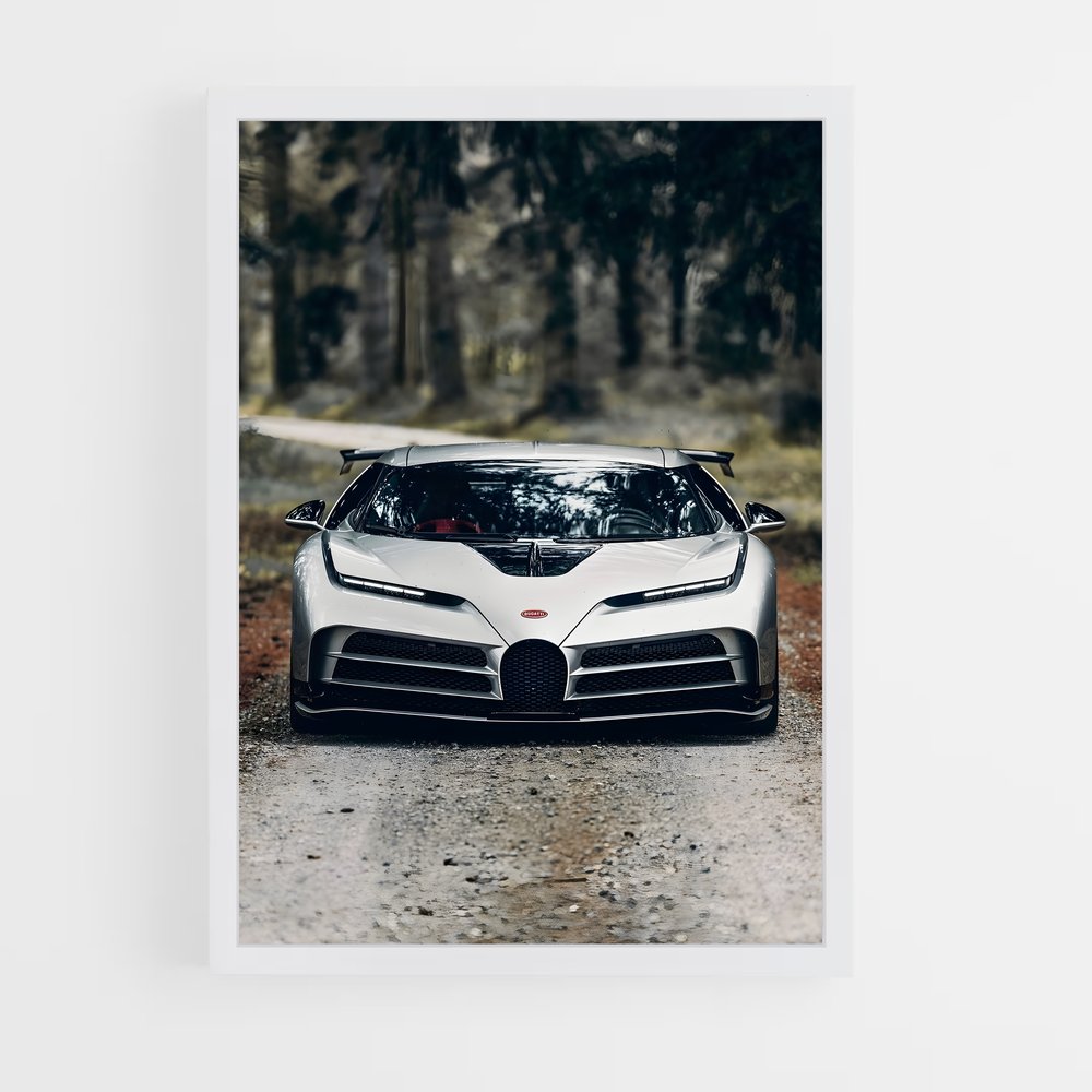 Poster Centodieci Mécanique – affiche Bugatti (vue 3)