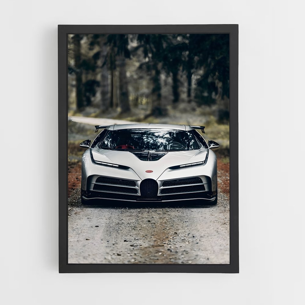 Poster Centodieci Mécanique – affiche Bugatti (vue 2)