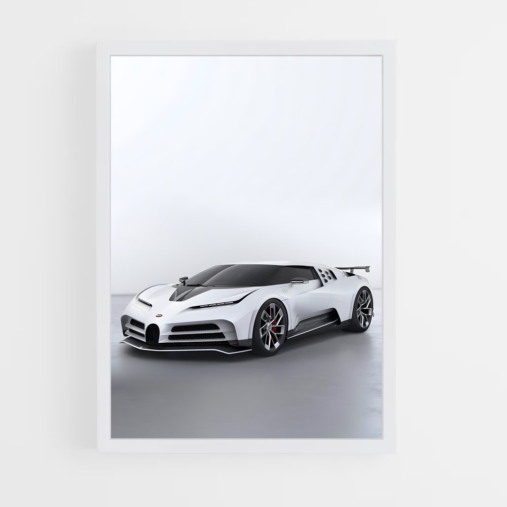 Poster Centodieci de Vitesse – affiche Bugatti (vue 3)