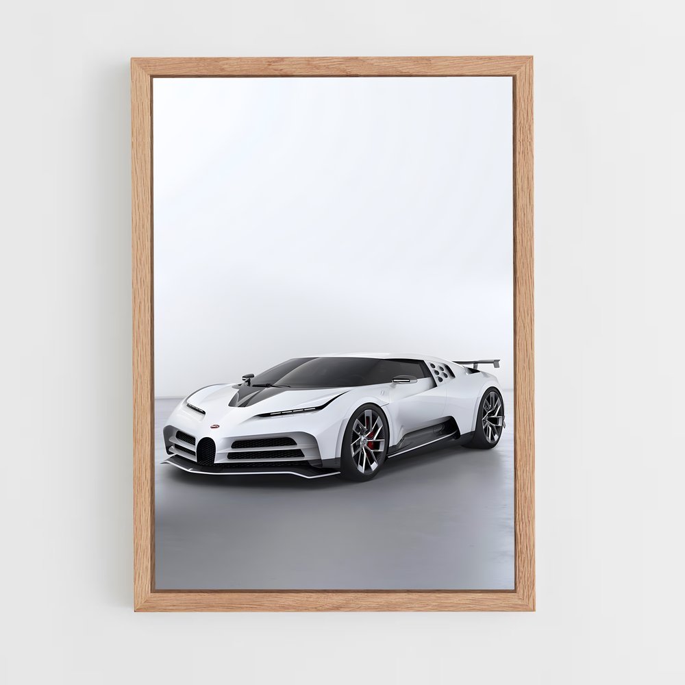 Poster Centodieci de Vitesse – affiche Bugatti (vue 4)