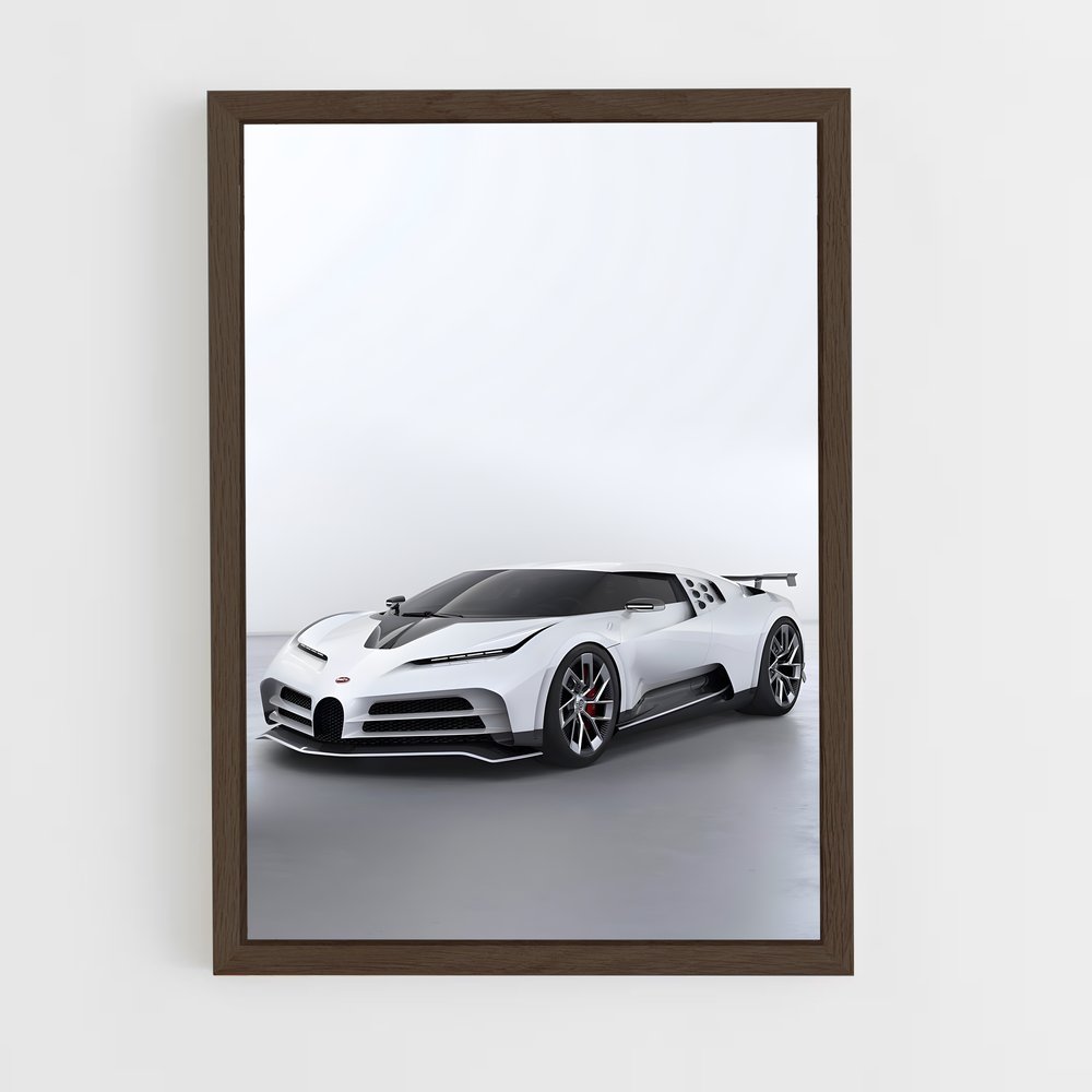 Poster Centodieci de Vitesse – affiche Bugatti (vue 5)