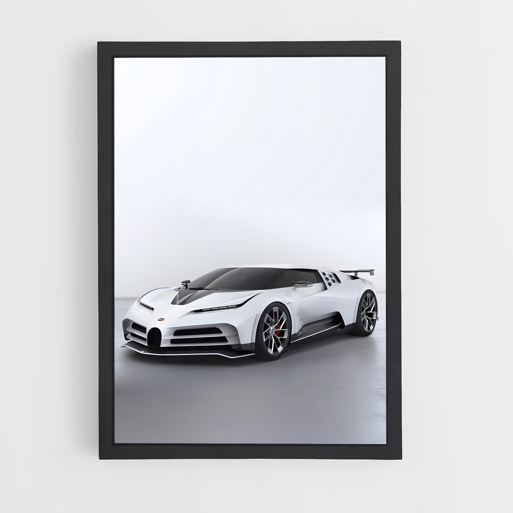 Poster Centodieci de Vitesse – affiche Bugatti (vue 2)