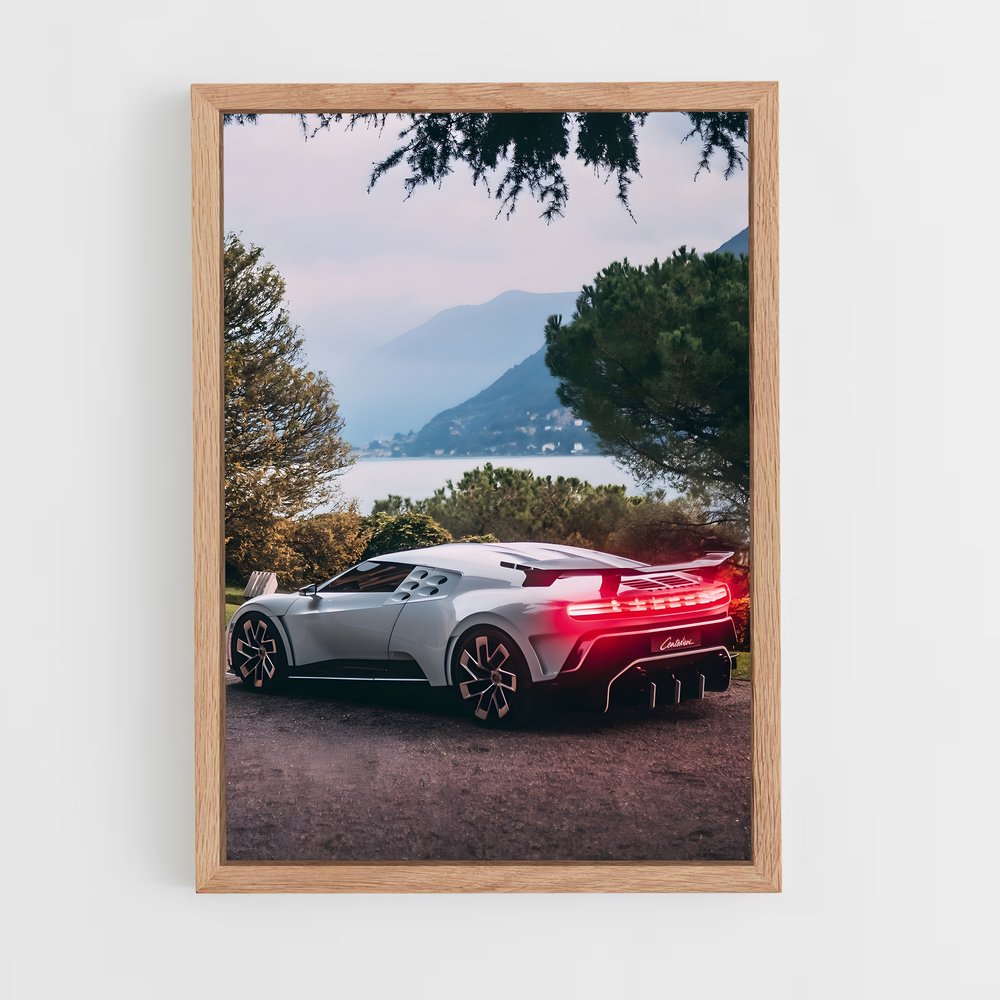 Poster Sérénité Automobile – affiche Bugatti (vue 4)