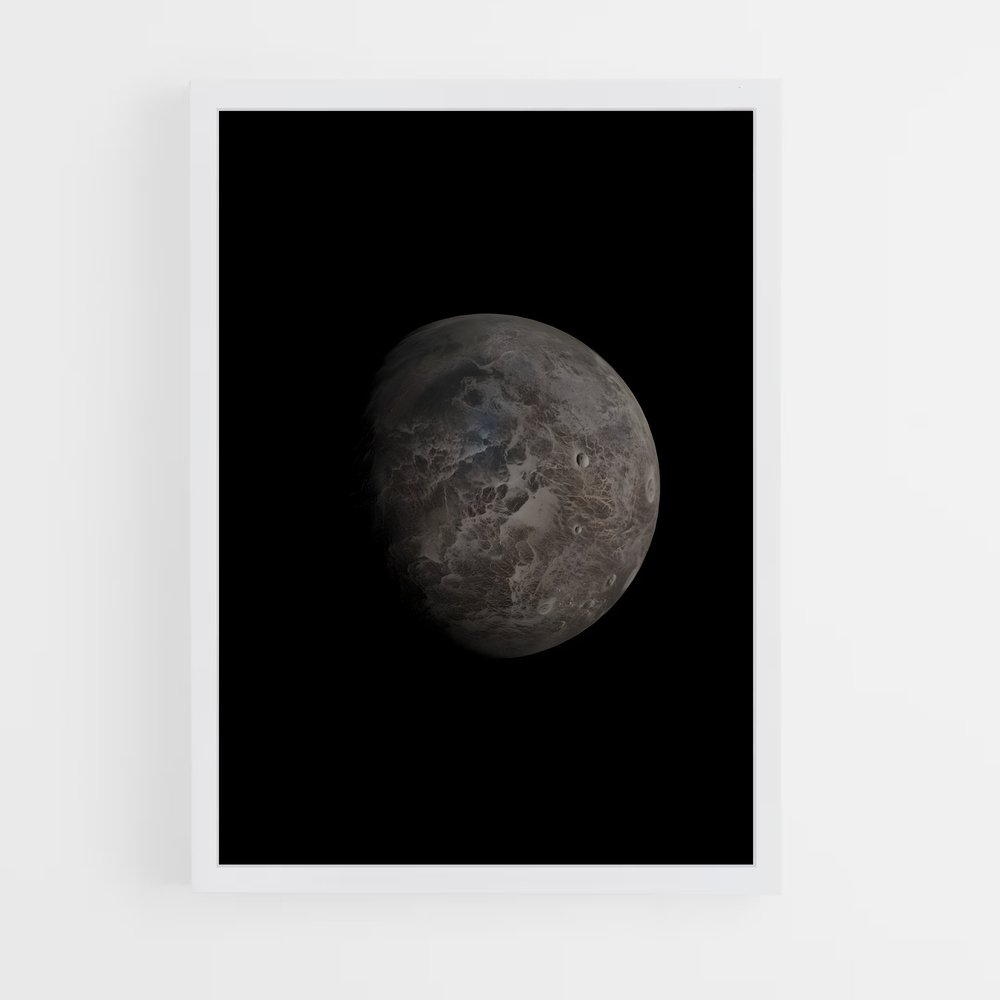Poster L'Essence Lunaire – affiche Système solaire (vue 3)