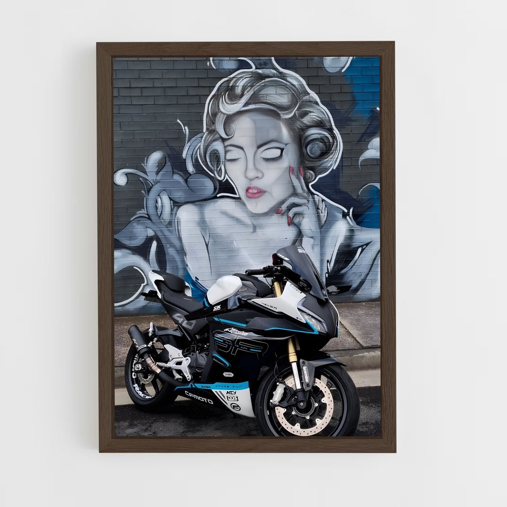 Poster Graffiti Ride – affiche CFMOTO (vue 5)