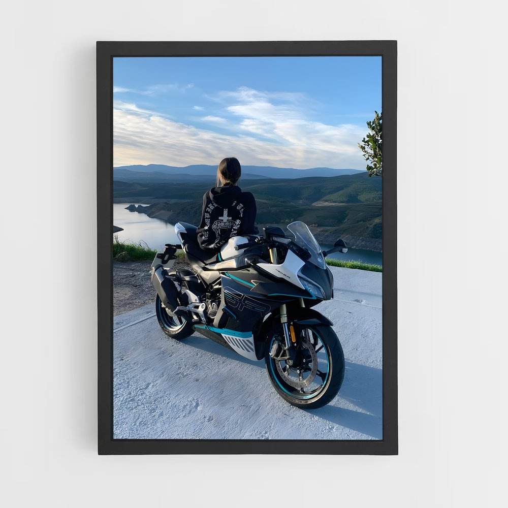 Poster Liberté à Moto – affiche CFMOTO (vue 2)