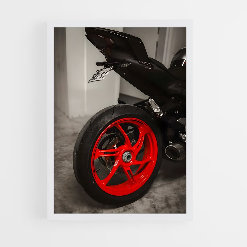 Poster Vitesse Rutilante – affiche CFMOTO (vue 3)
