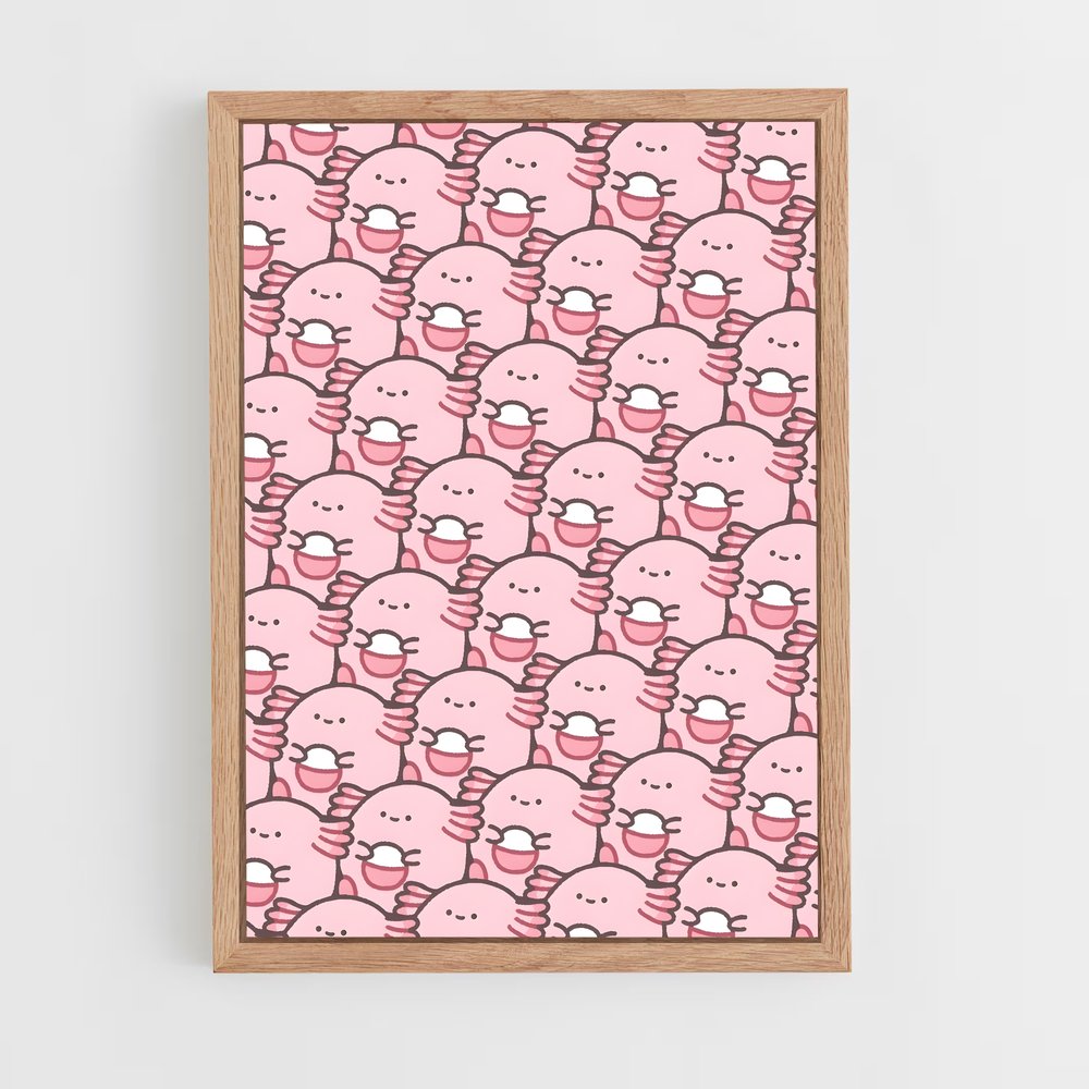 Poster Chats en Fête – affiche Pokemon (vue 4)