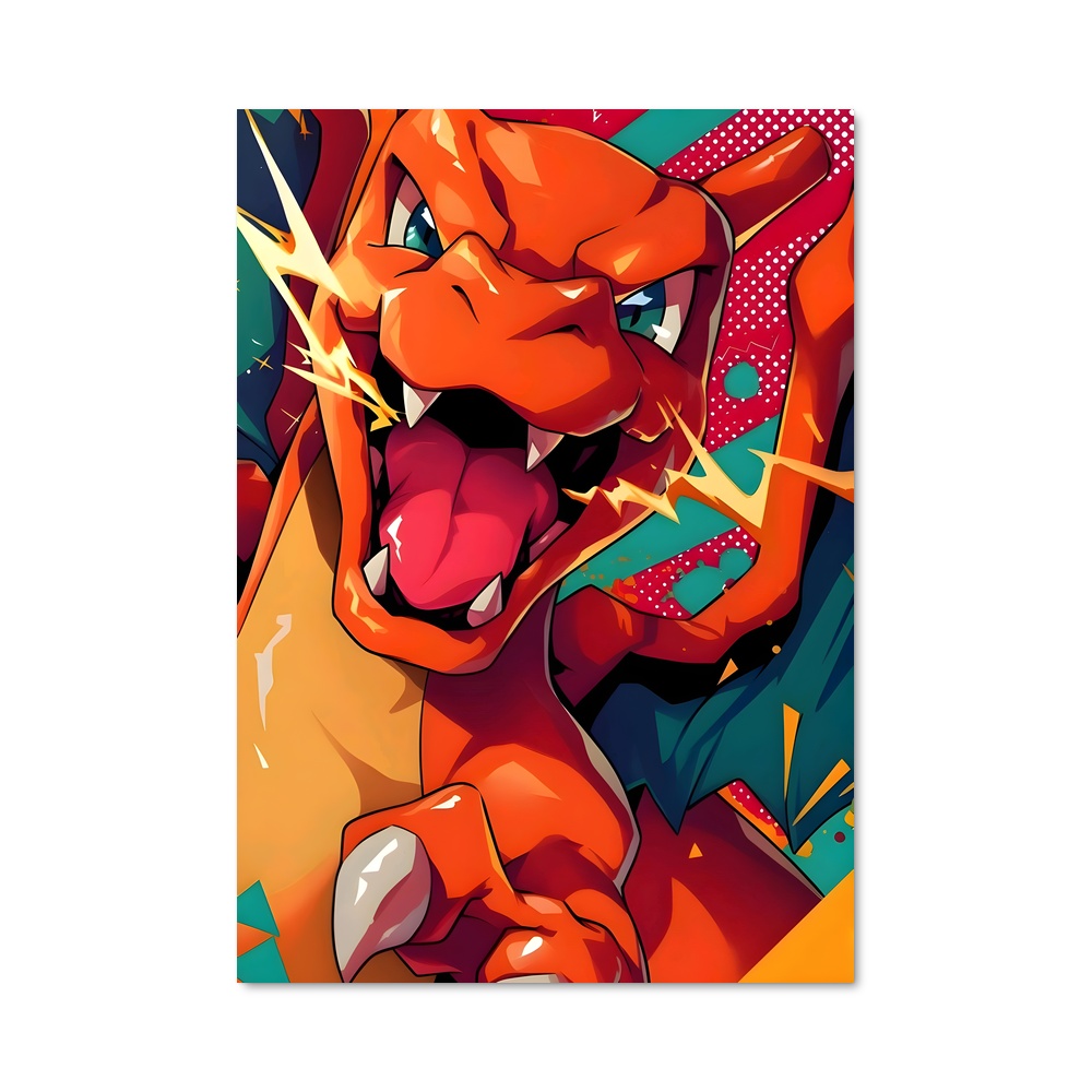 Poster Charizard dragon – affiche Pokemon