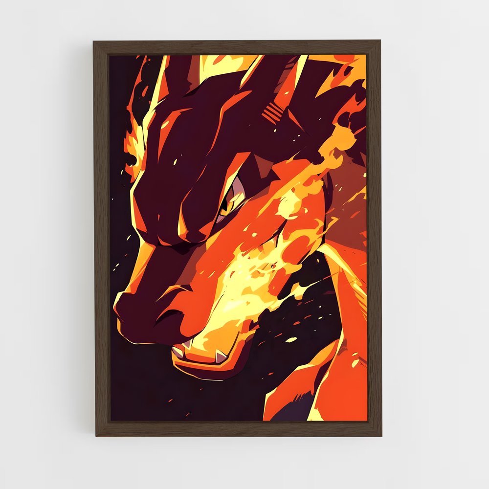 Poster Charmeleon Votre – affiche Pokemon (vue 5)