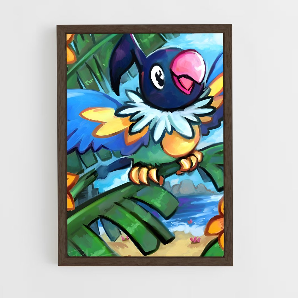 Poster Oiseau de la Jungle – affiche Pokemon (vue 5)