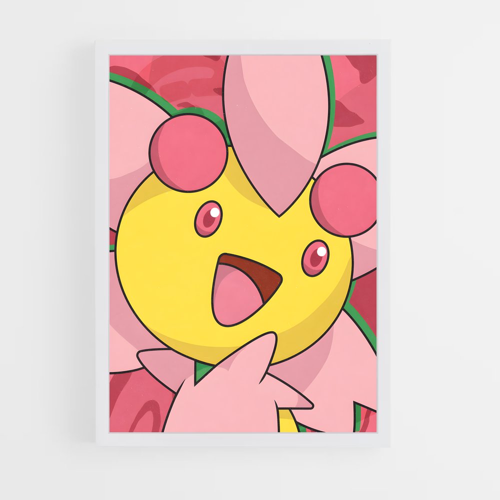 Poster Cherrim en Fleurs – affiche Pokemon (vue 3)
