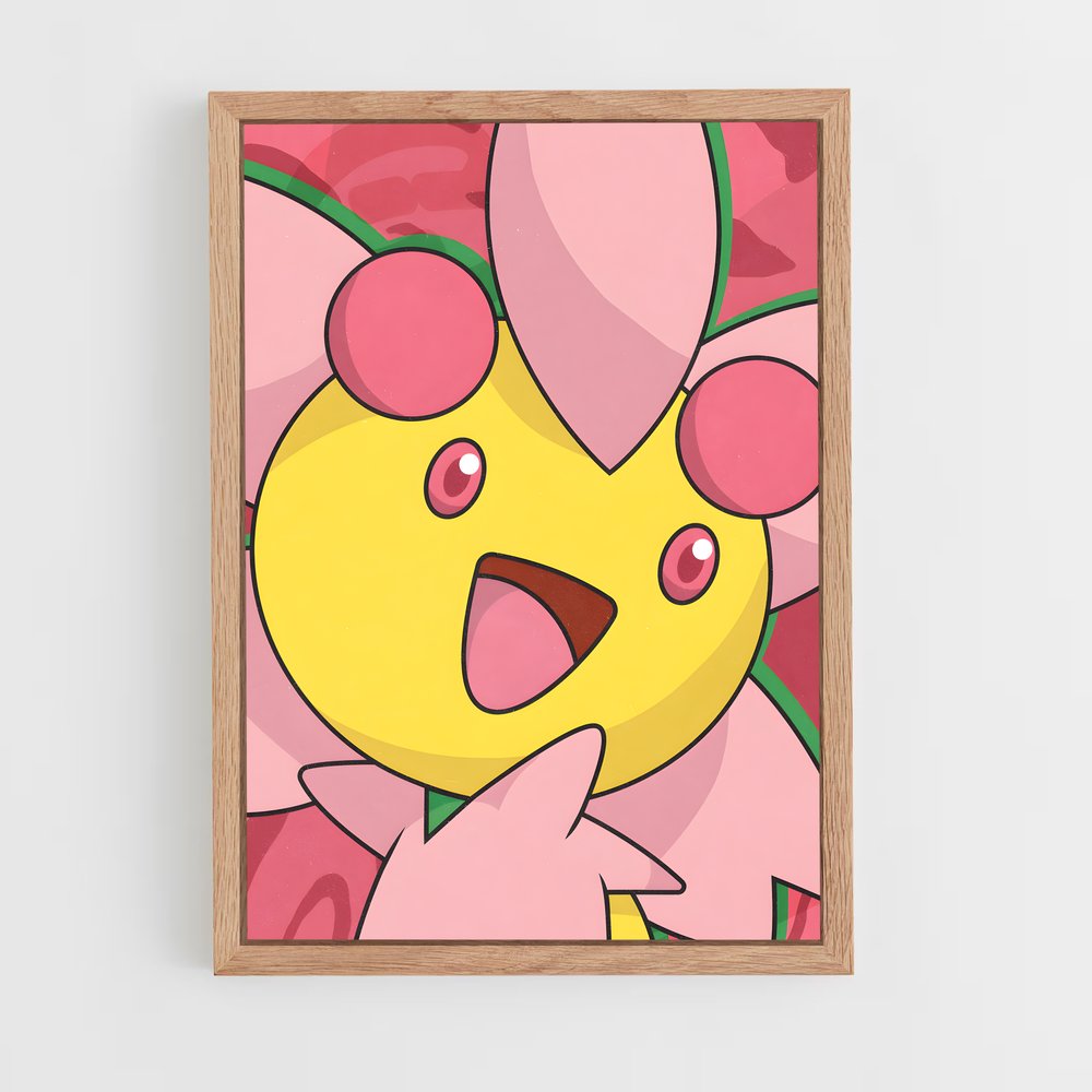 Poster Cherrim en Fleurs – affiche Pokemon (vue 4)