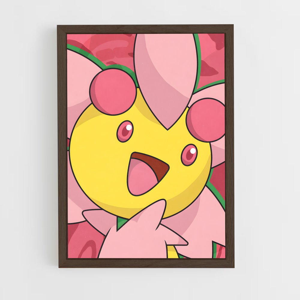 Poster Cherrim en Fleurs – affiche Pokemon (vue 5)