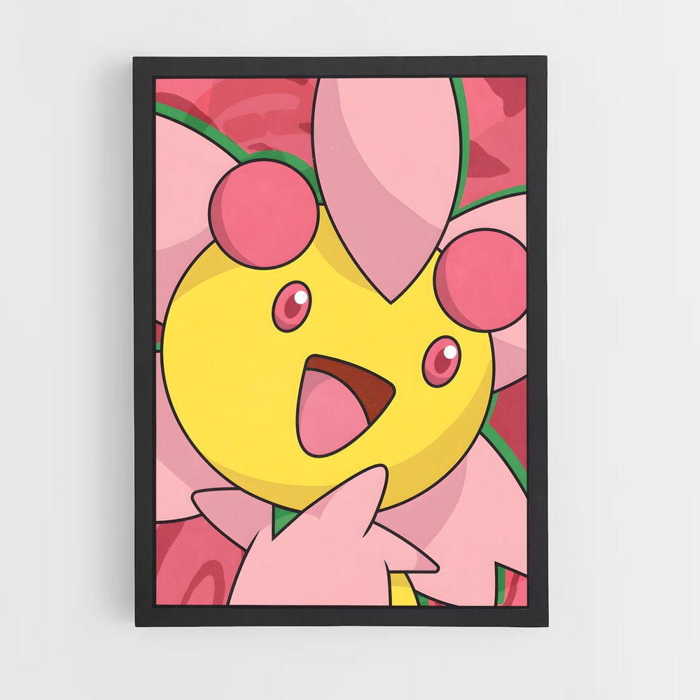Poster Cherrim en Fleurs – affiche Pokemon (vue 2)