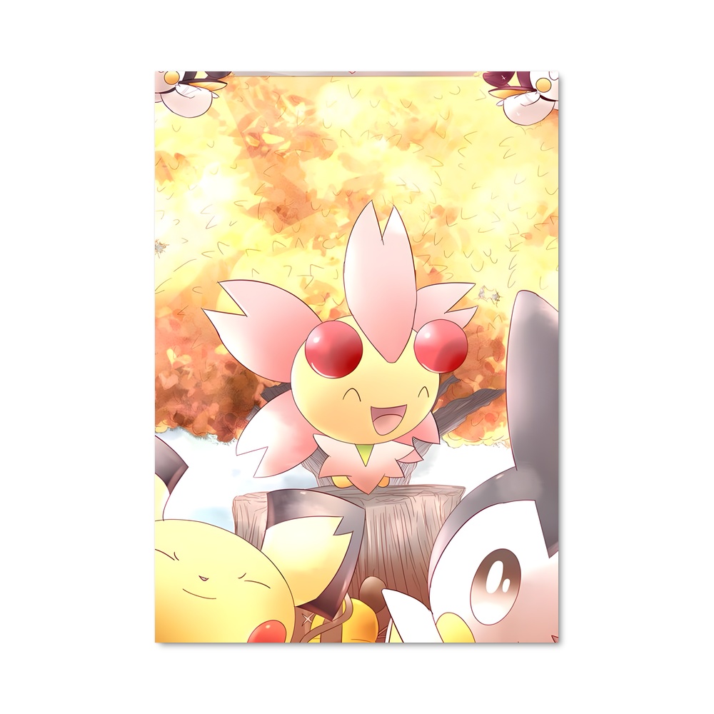 Poster Cherrim Éclatant – affiche Pokemon