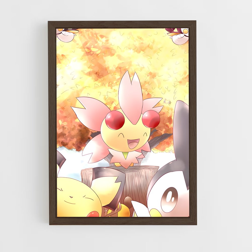 Poster Cherrim Éclatant – affiche Pokemon (vue 5)