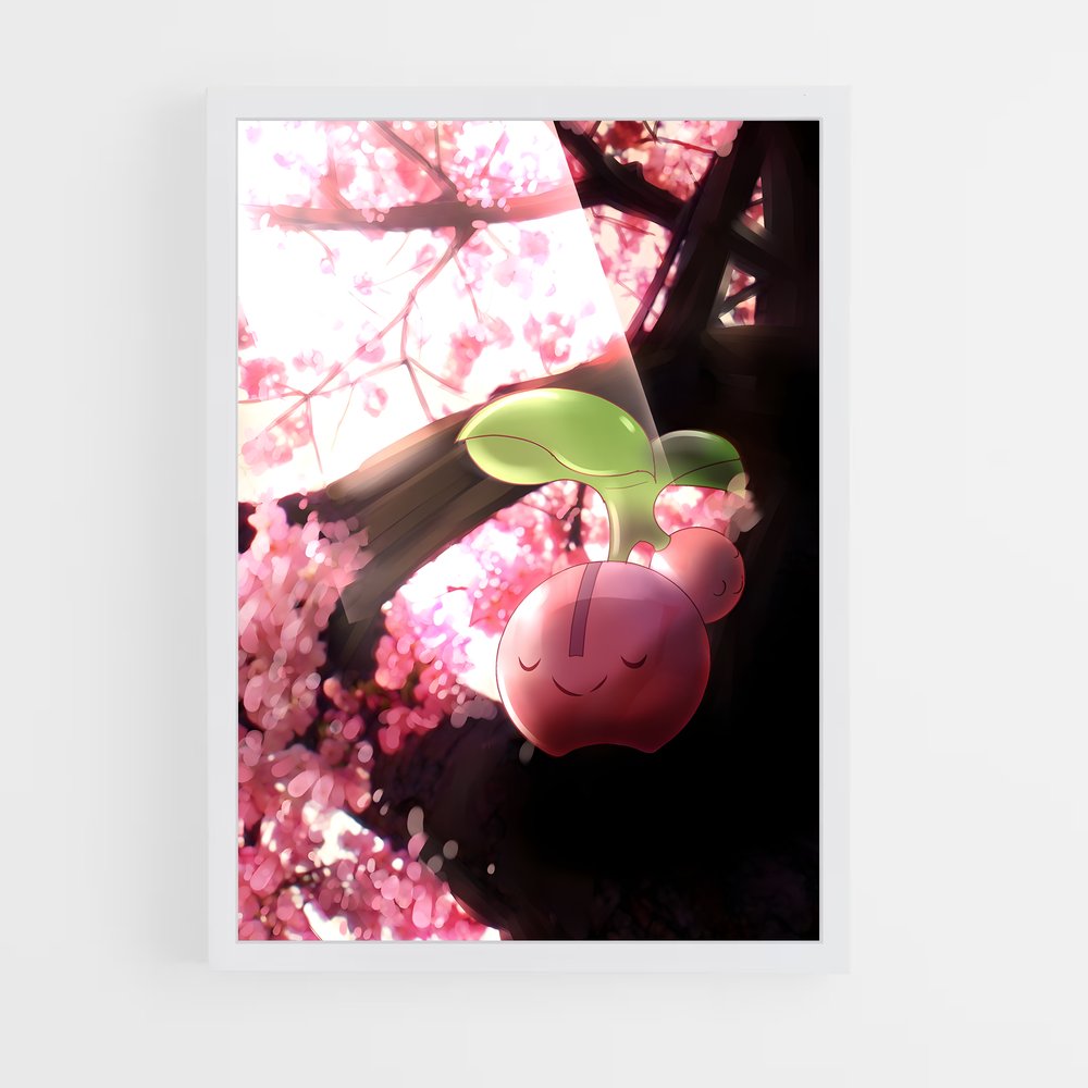 Poster Cerisier Enchanté – affiche Pokemon (vue 3)