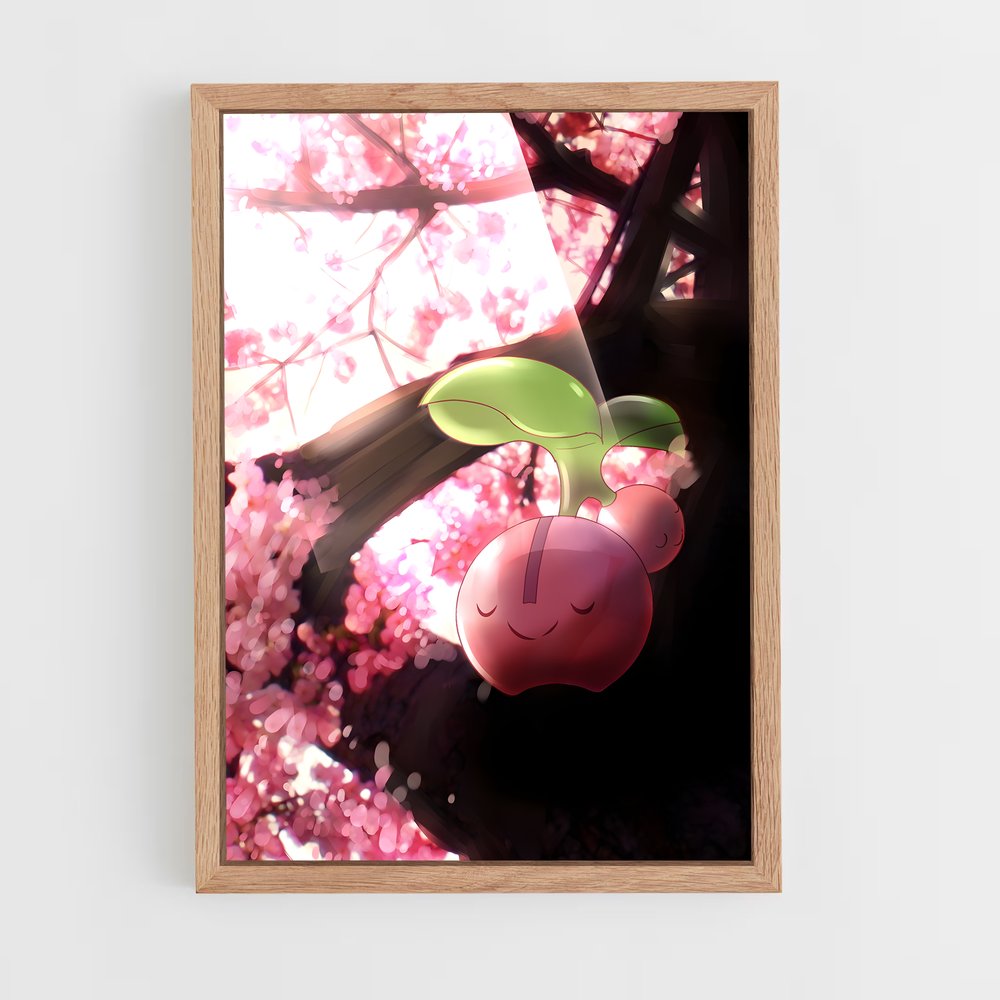 Poster Cerisier Enchanté – affiche Pokemon (vue 4)