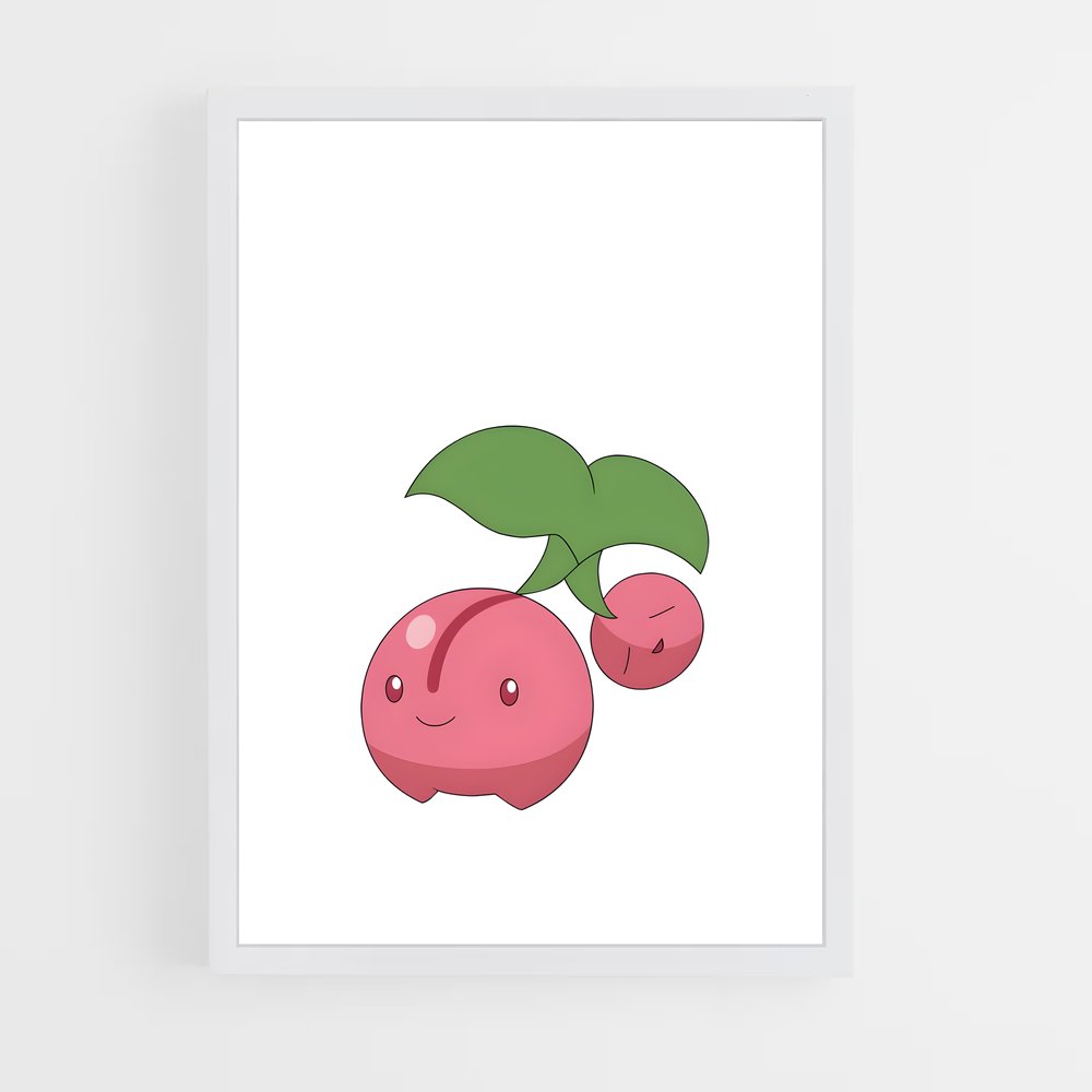 Poster Cerise Cartoon – affiche Pokemon (vue 3)