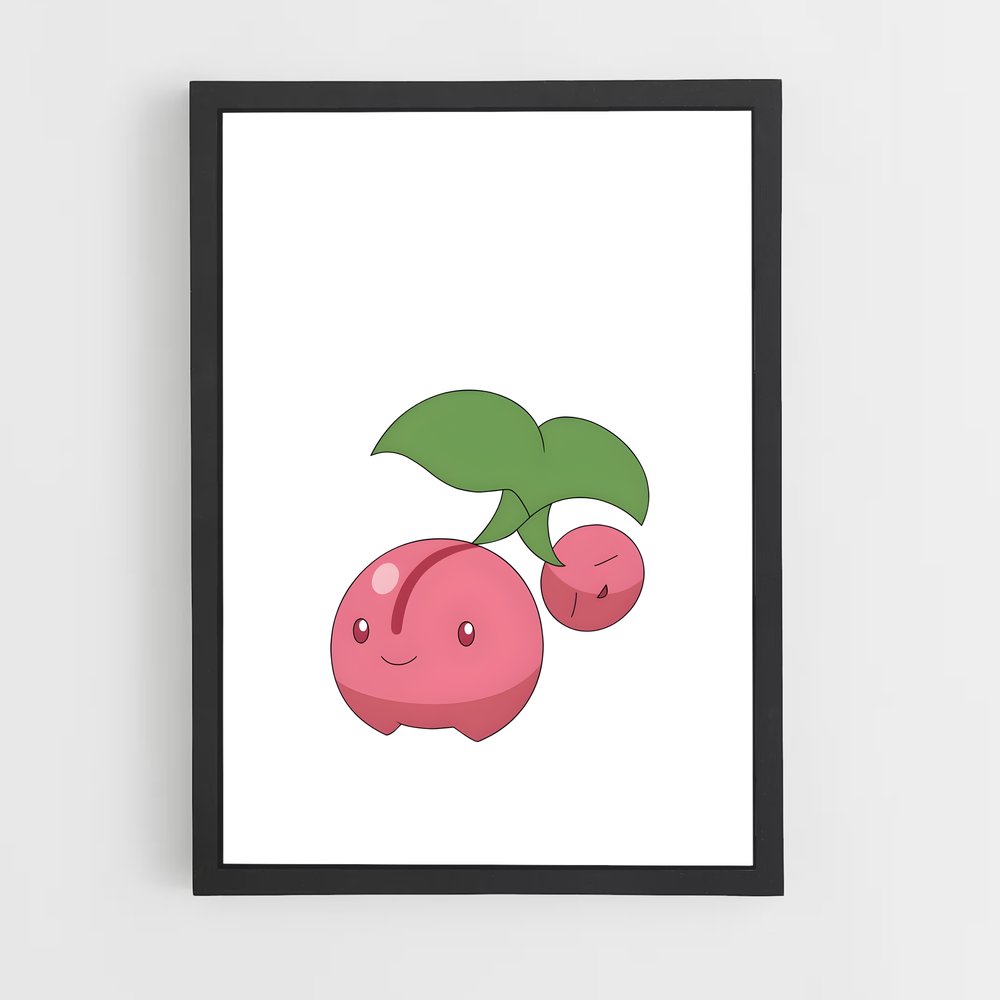 Poster Cerise Cartoon – affiche Pokemon (vue 2)
