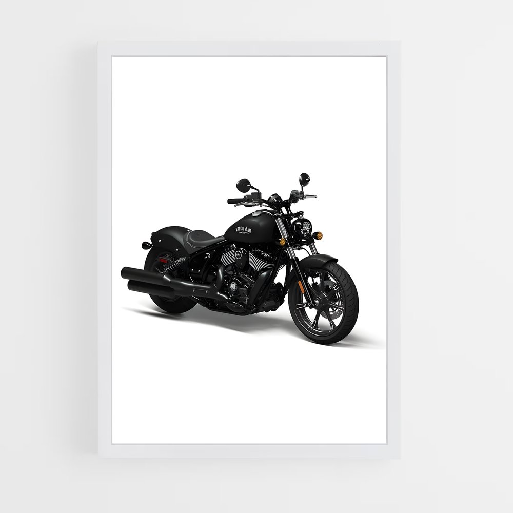 Poster Cuisinier Intrépide – affiche Indian Motorcycle (vue 3)
