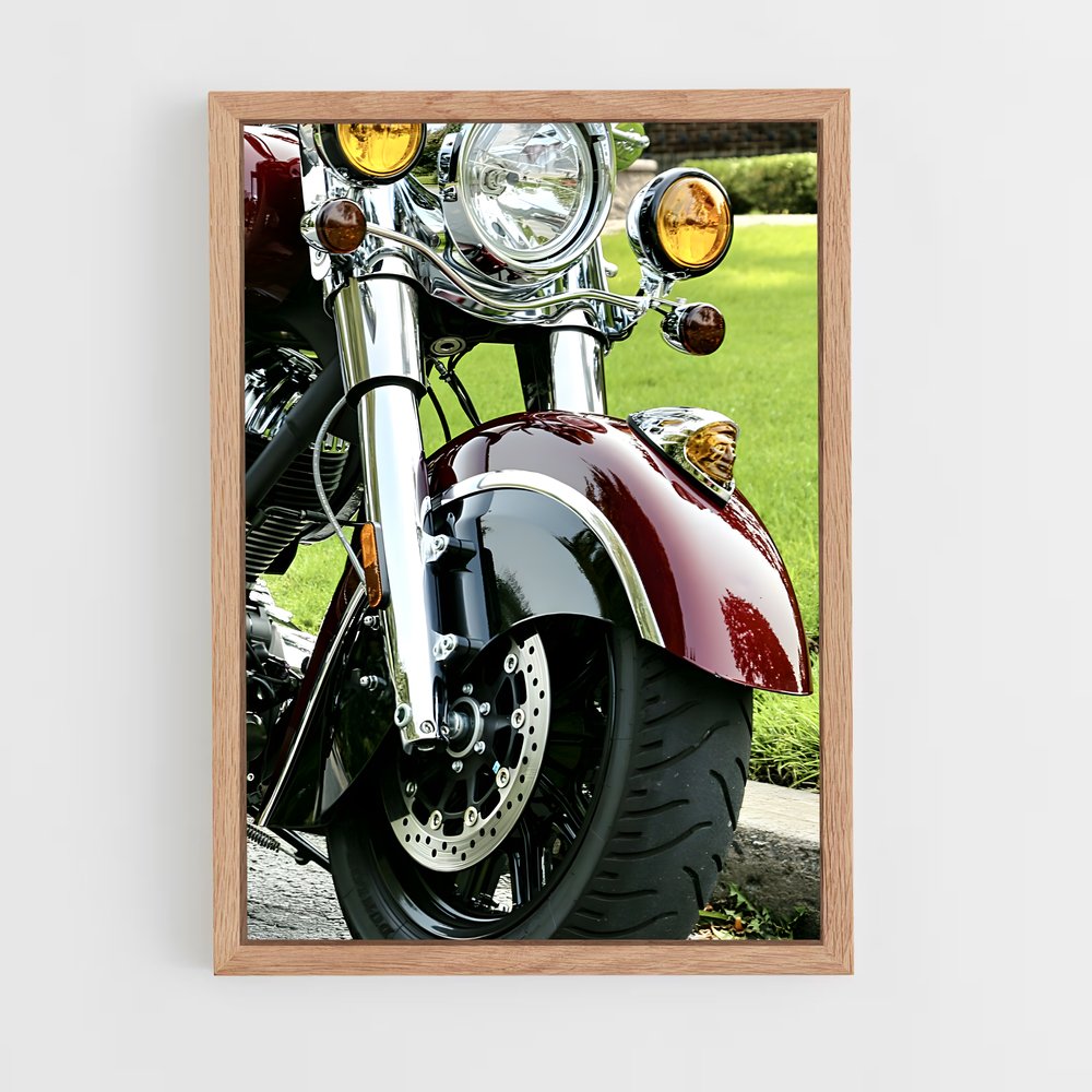 Poster Ride Sombre – affiche Indian Motorcycle (vue 4)