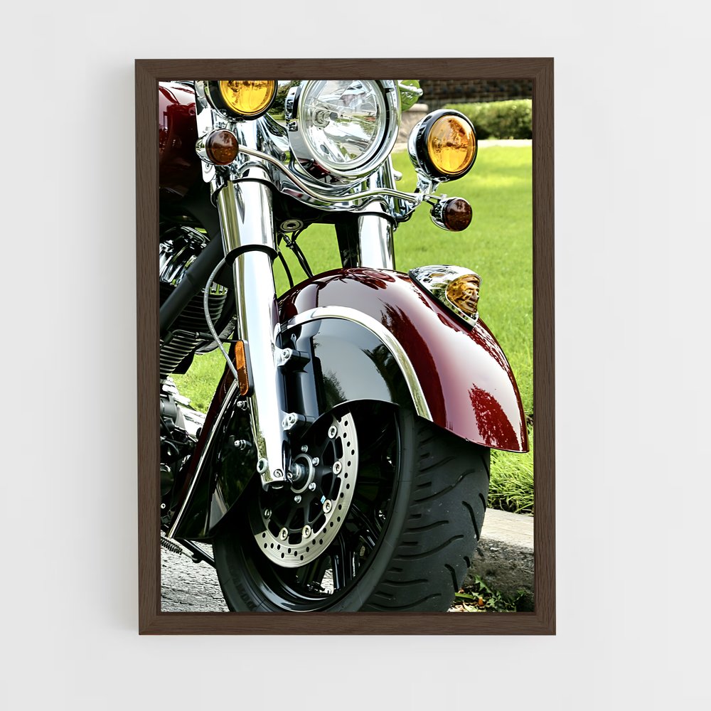 Poster Ride Sombre – affiche Indian Motorcycle (vue 5)