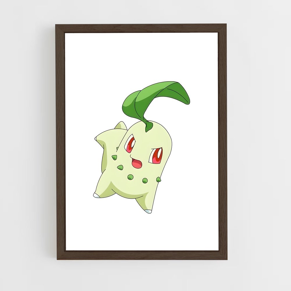 Poster Chikorita Pokémon – affiche Pokemon (vue 5)