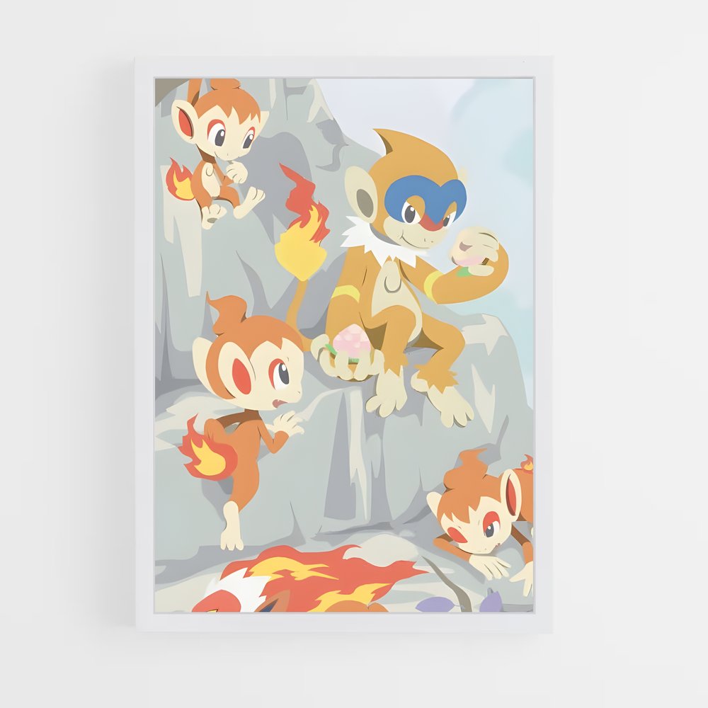 Poster Sommet des Pokémon – affiche Pokemon (vue 3)