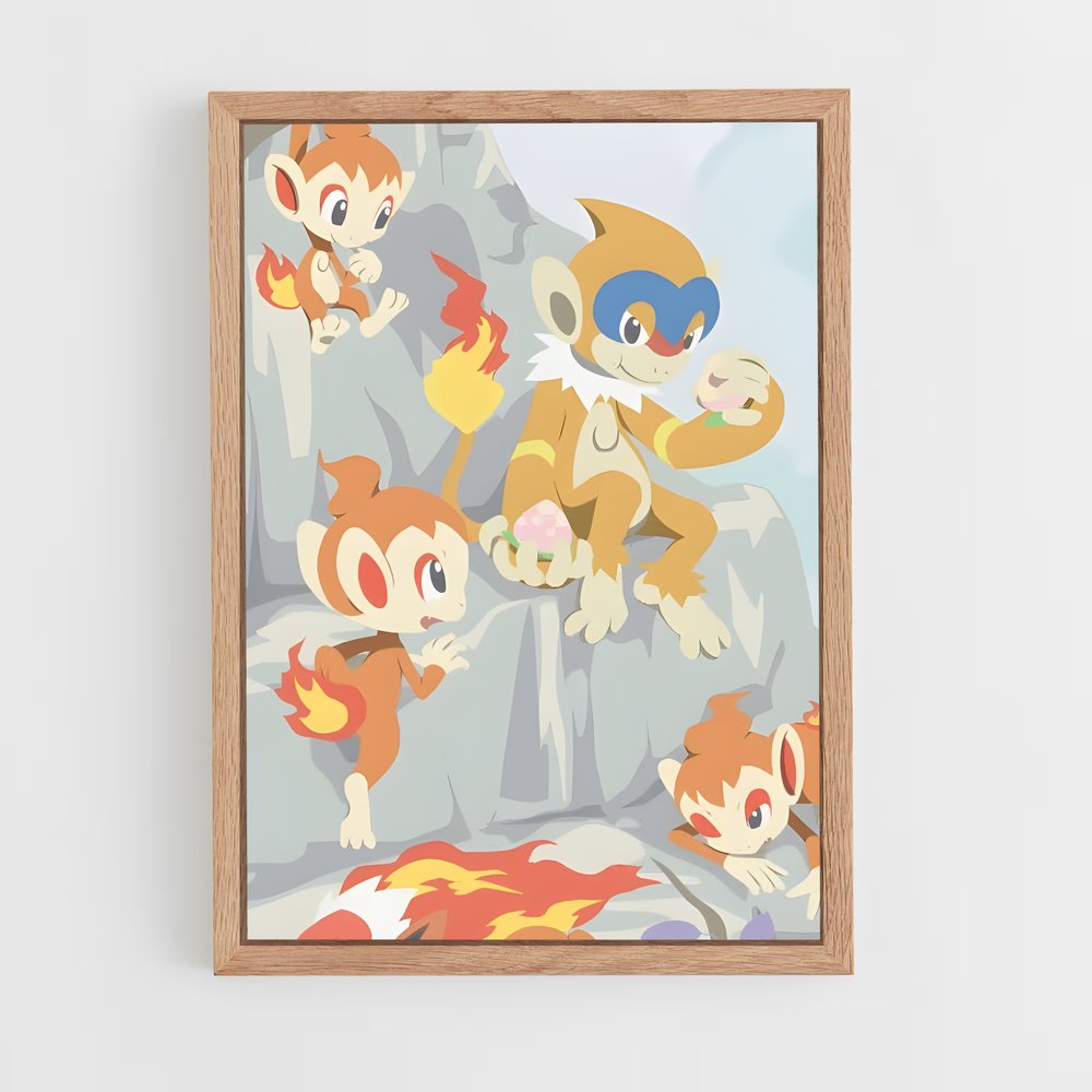Poster Sommet des Pokémon – affiche Pokemon (vue 4)