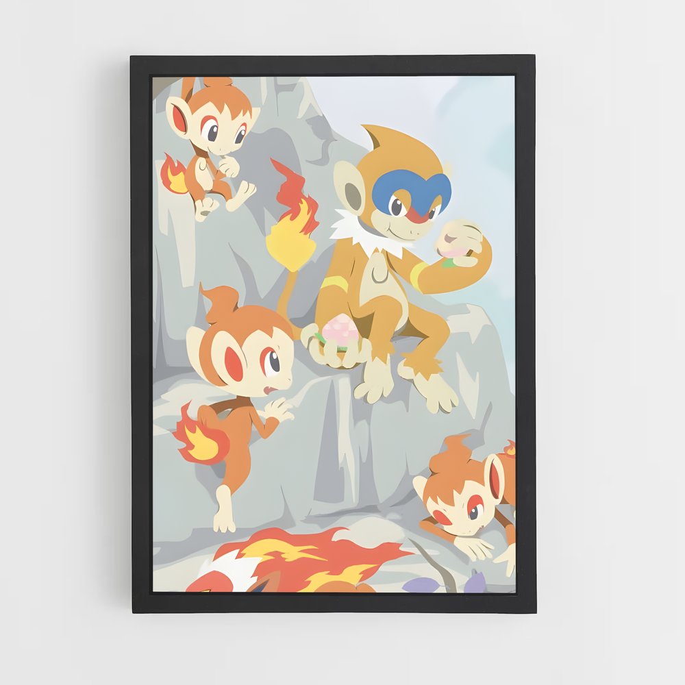 Poster Sommet des Pokémon – affiche Pokemon (vue 2)