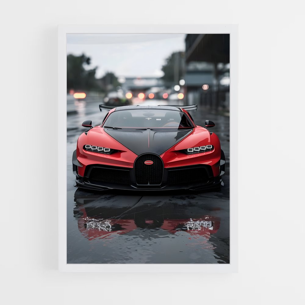 Poster Chiron Votre – affiche Bugatti (vue 3)