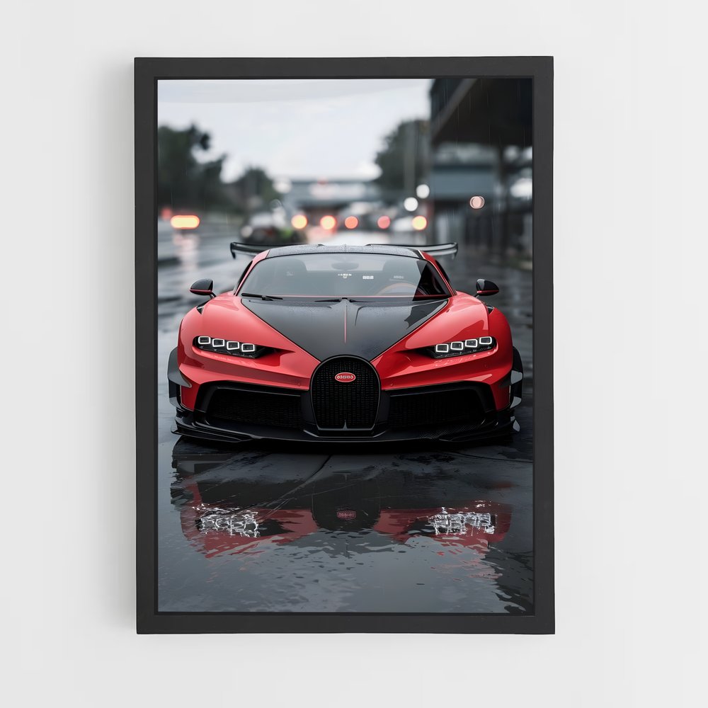 Poster Chiron Votre – affiche Bugatti (vue 2)