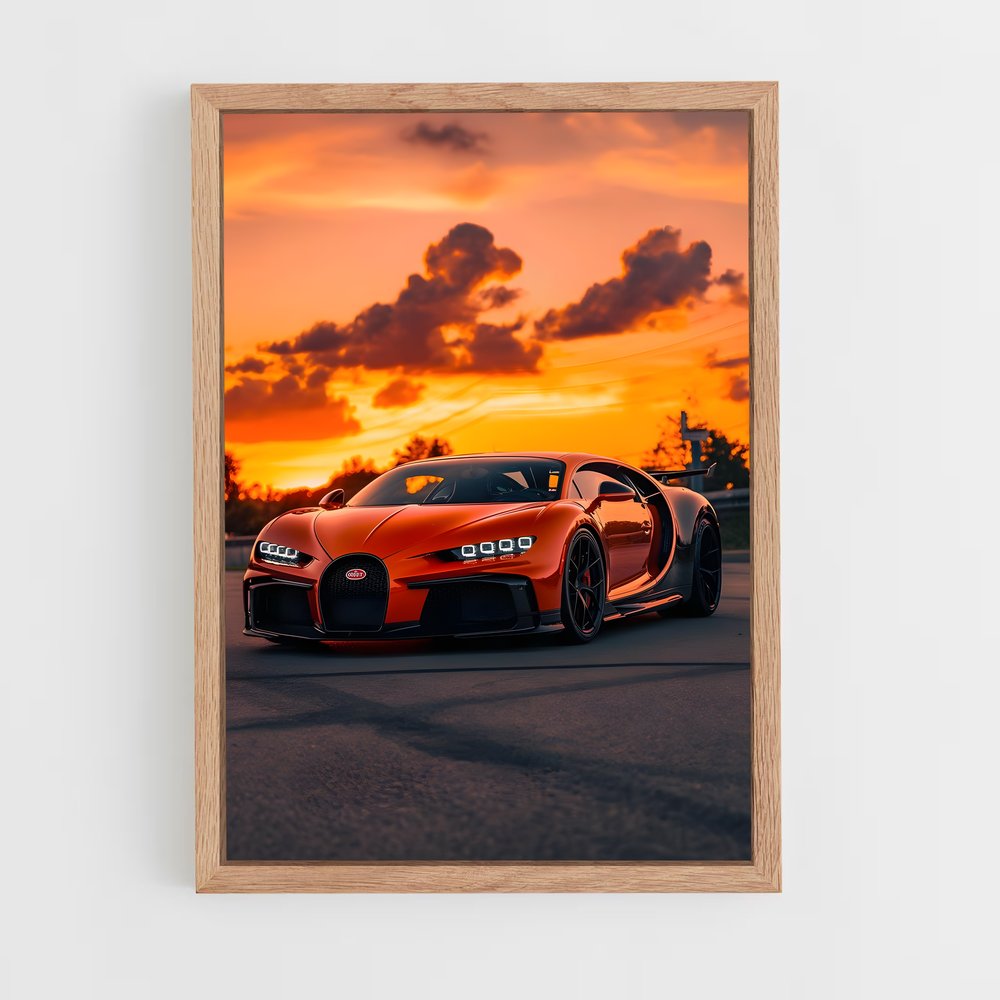 Poster Coucher de Bugatti (vue 4)