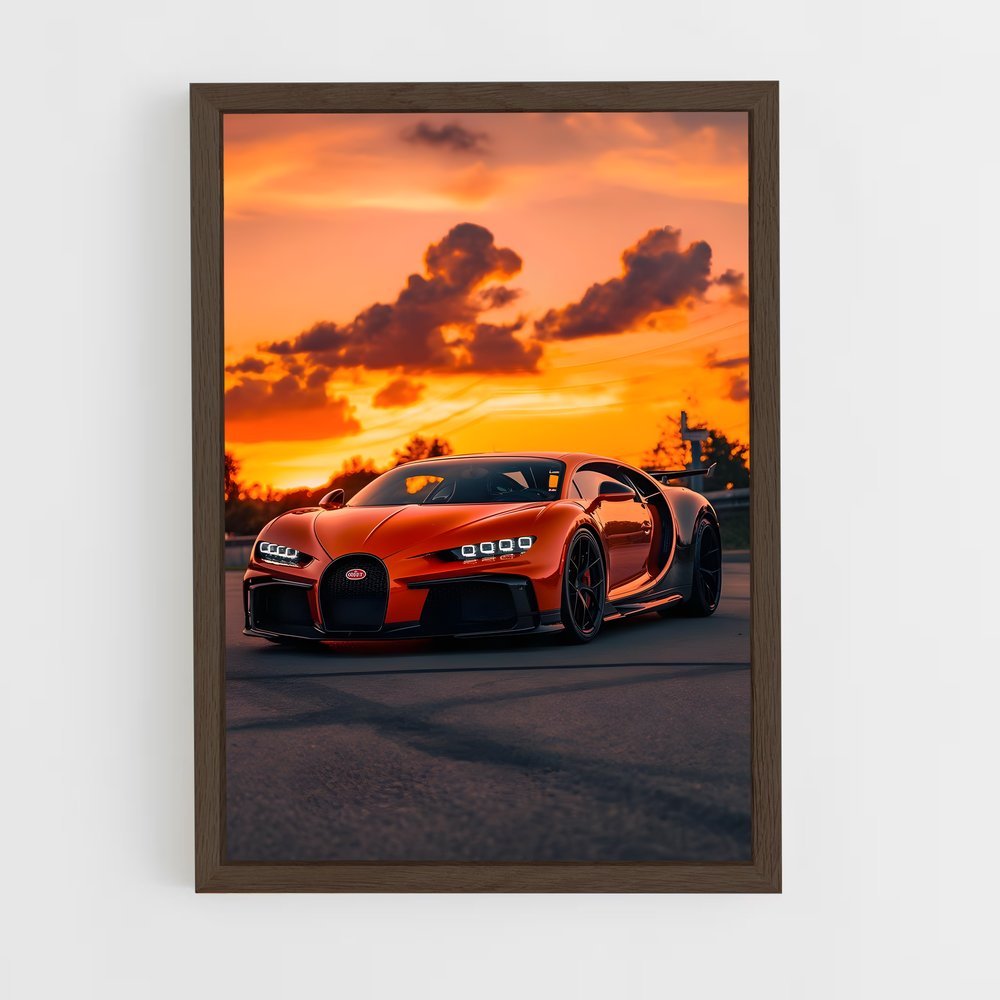 Poster Coucher de Bugatti (vue 5)