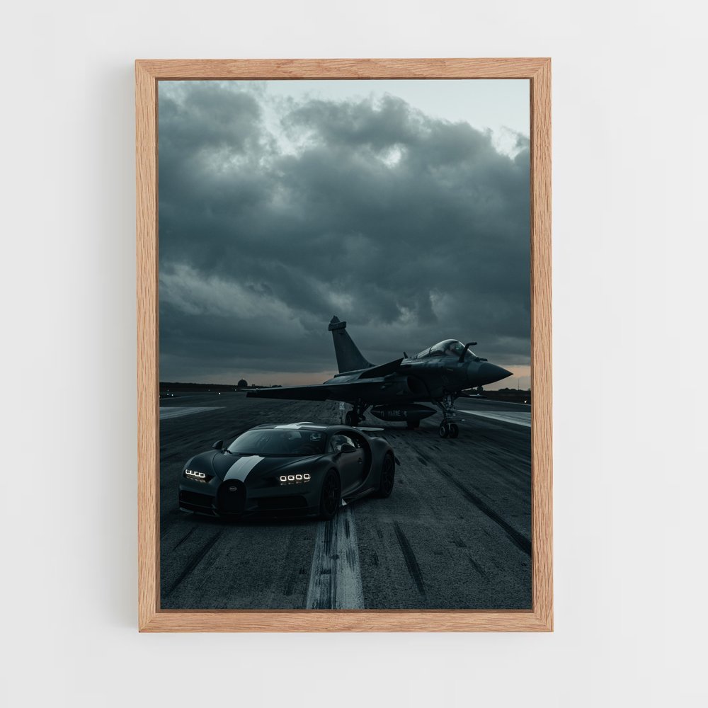 Poster Chiron Pellicule – affiche Bugatti (vue 4)