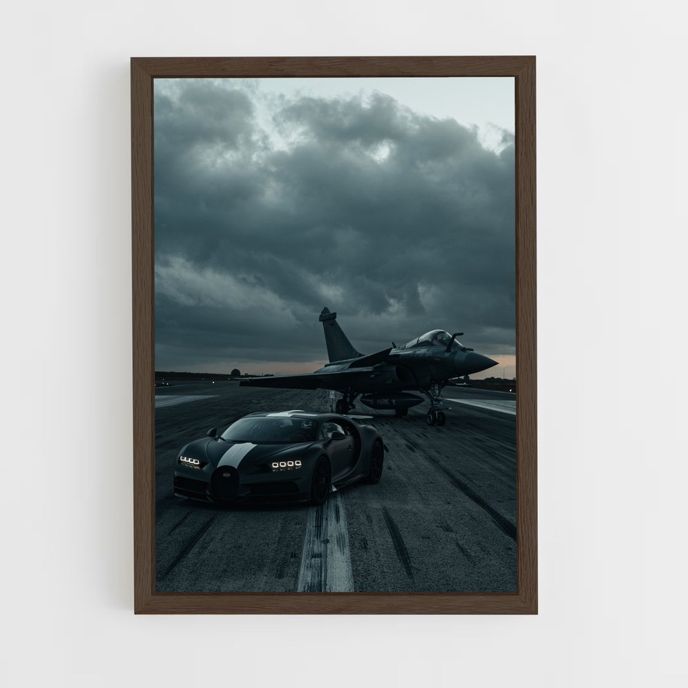 Poster Chiron Pellicule – affiche Bugatti (vue 5)