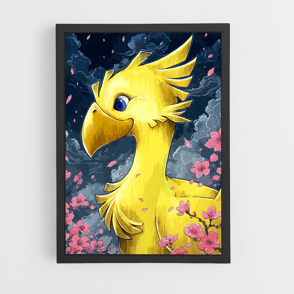 Poster Chocobo Fever – affiche Final Fantasy (vue 2)